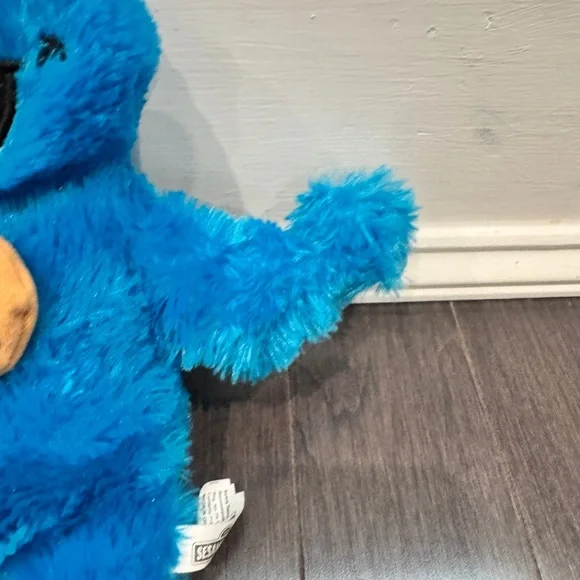 Sesame Street Cookie Monster 10” in Blue Plush Stuffed Animal Toddler Kids Baby - Picture 5 of 9